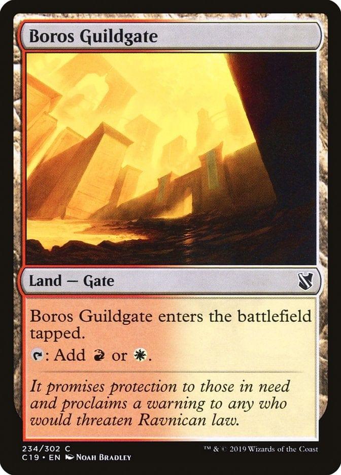 Magic: The Gathering MTG Single Boros Guildgate [Commander 2019]