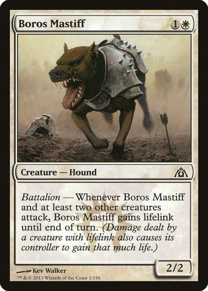 Magic: The Gathering MTG Single Boros Mastiff [Dragon's Maze]