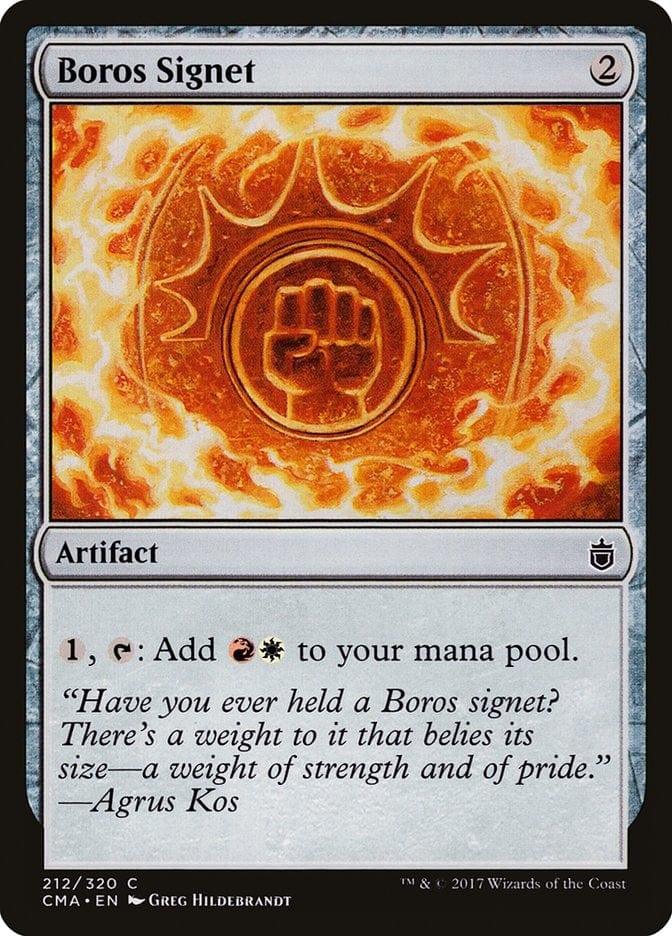 Magic: The Gathering MTG Single Boros Signet [Commander Anthology]