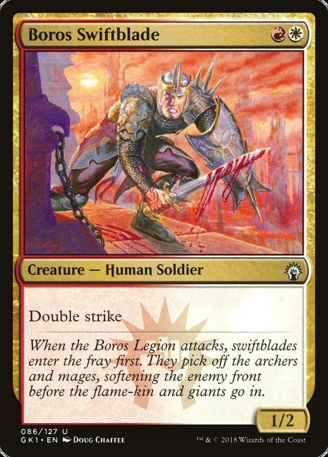 Magic: The Gathering MTG Single Boros Swiftblade [Guilds of Ravnica Guild Kit]