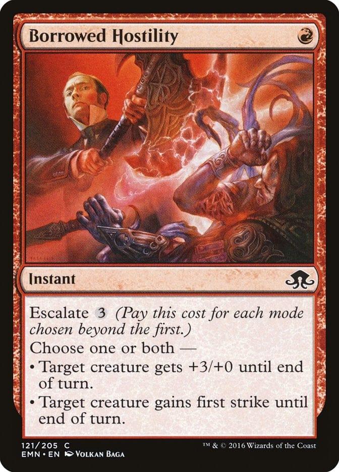 Magic: The Gathering MTG Single Borrowed Hostility [Eldritch Moon]
