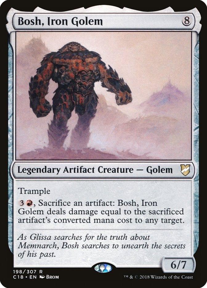 Magic: The Gathering MTG Single Bosh, Iron Golem [Commander 2018]