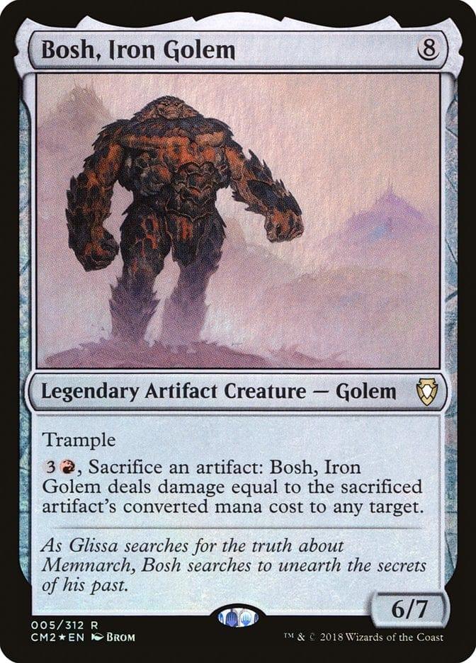 Magic: The Gathering MTG Single Bosh, Iron Golem [Commander Anthology Volume II]