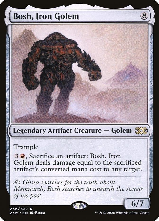 Magic: The Gathering MTG Single Bosh, Iron Golem [Double Masters]