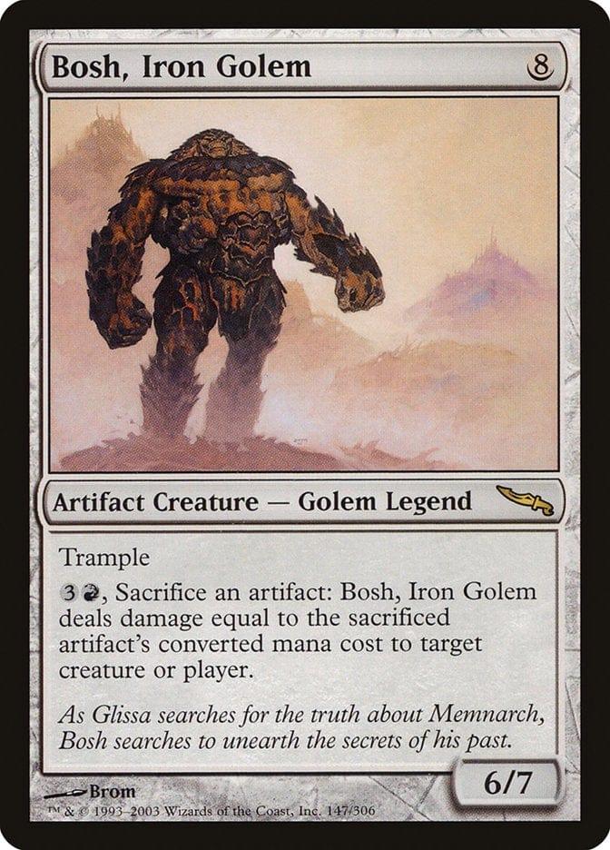 Magic: The Gathering MTG Single Bosh, Iron Golem [Mirrodin]