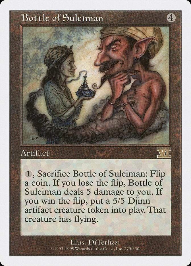 Magic: The Gathering MTG Single Bottle of Suleiman [Classic Sixth Edition]