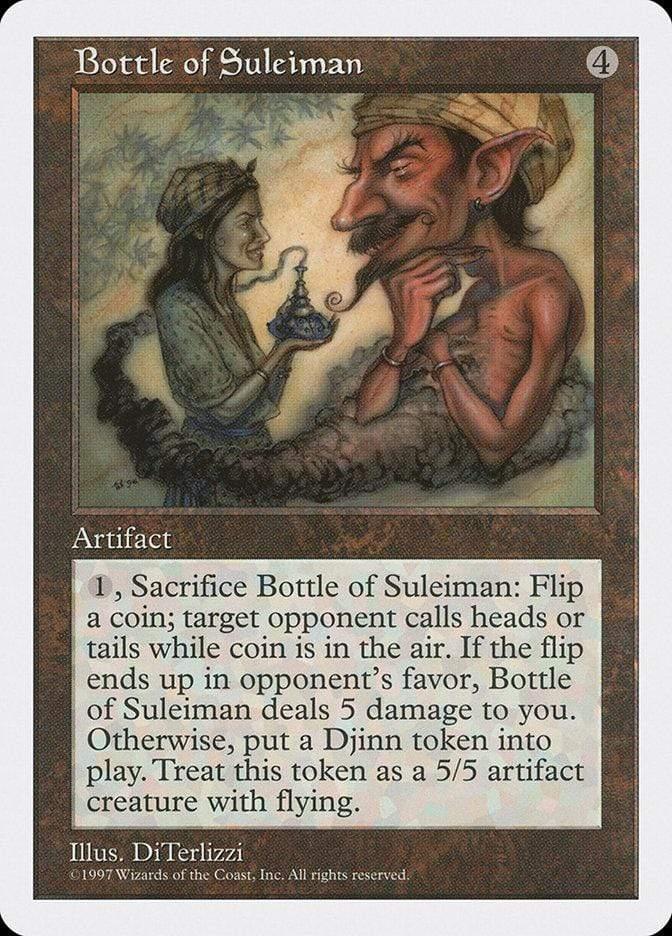 Magic: The Gathering MTG Single Bottle of Suleiman [Fifth Edition]