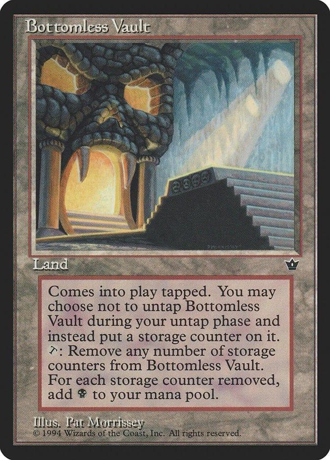 Magic: The Gathering MTG Single Bottomless Vault [Fallen Empires]