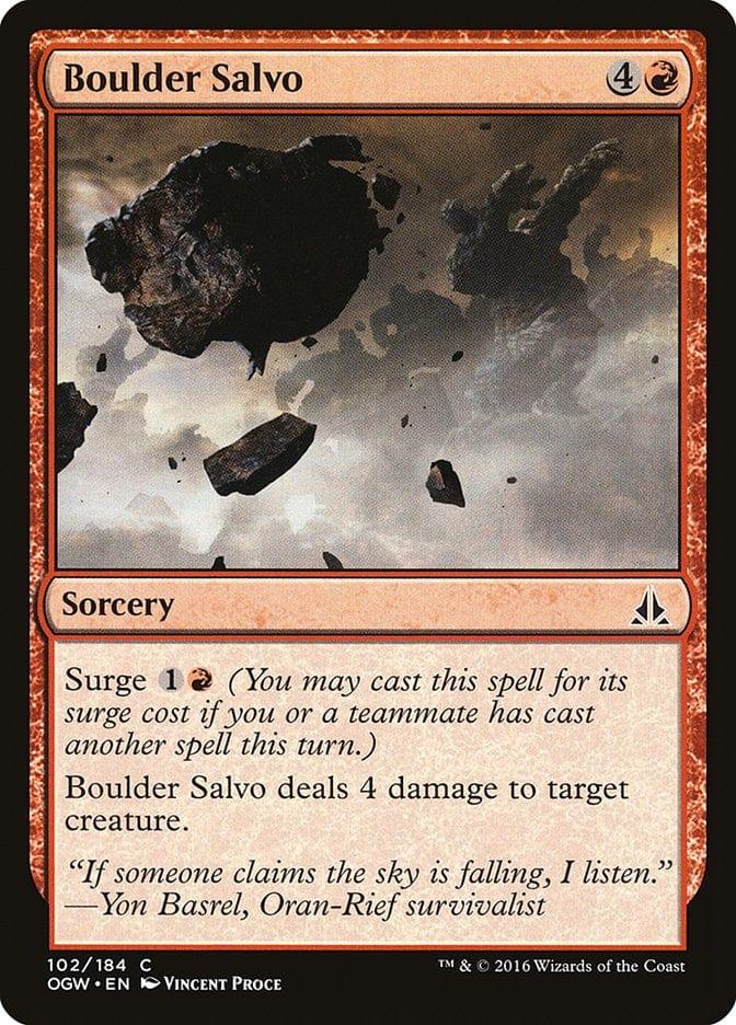 Magic: The Gathering MTG Single Boulder Salvo [Oath of the Gatewatch]