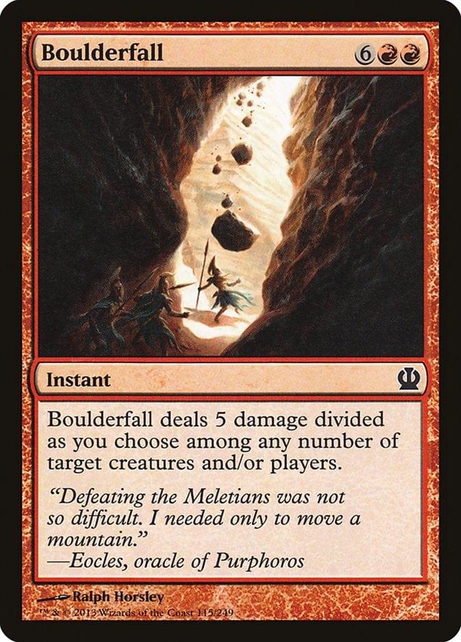 Magic: The Gathering MTG Single Boulderfall [Theros]