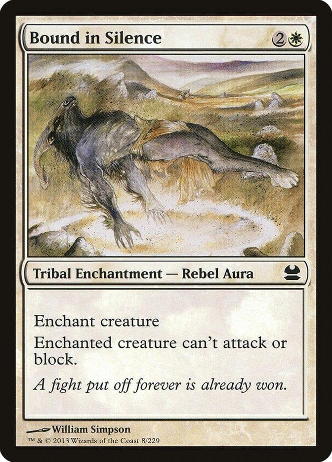 Magic: The Gathering MTG Single Bound in Silence [Modern Masters]