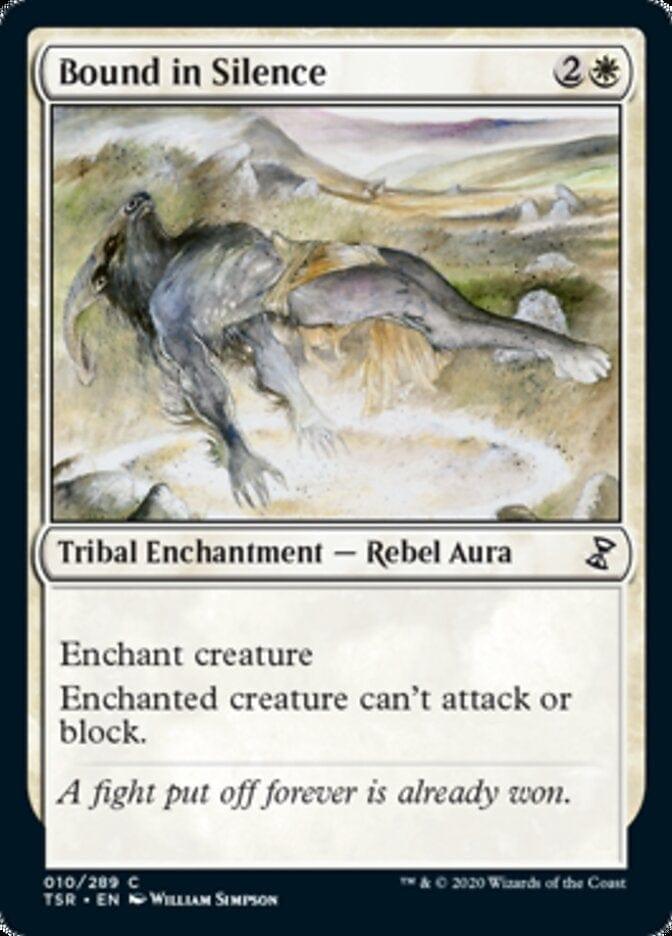Magic: The Gathering MTG Single Bound in Silence [Time Spiral Remastered]