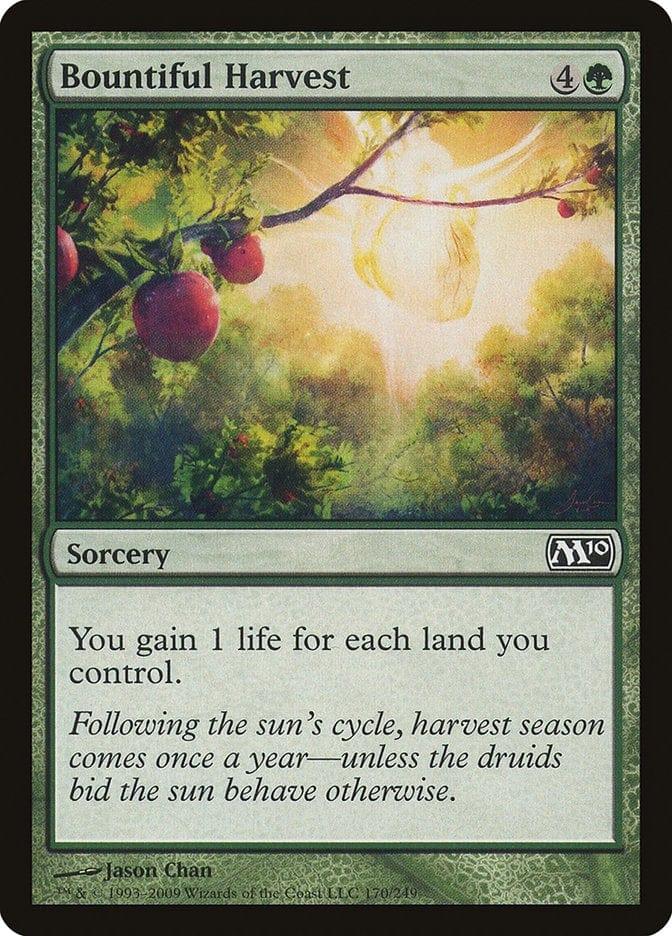 Magic: The Gathering MTG Single Bountiful Harvest [Magic 2010]