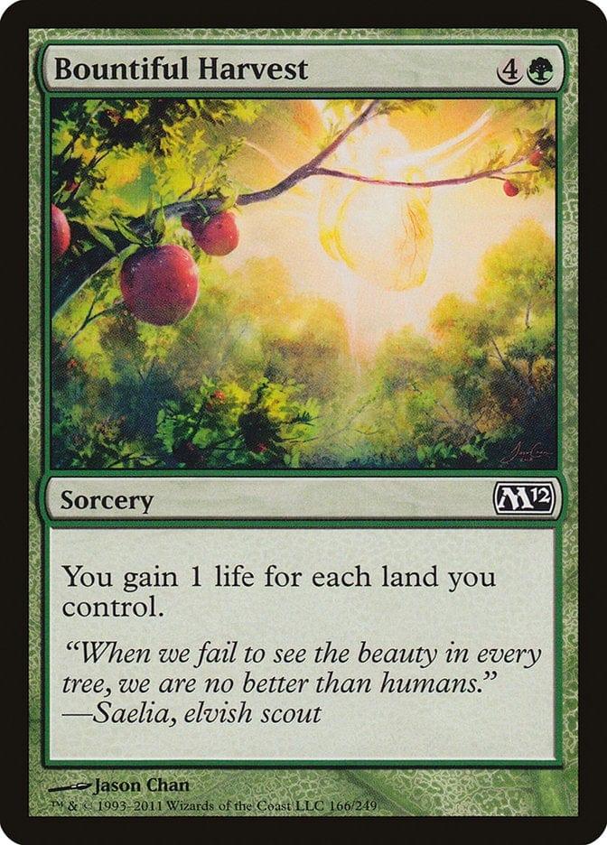 Magic: The Gathering MTG Single Bountiful Harvest [Magic 2012]