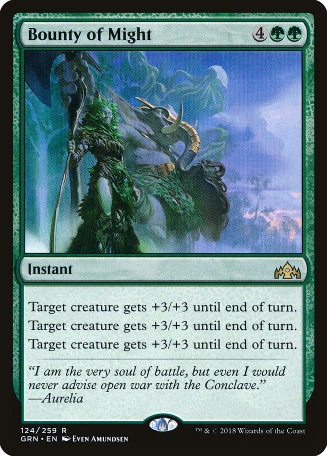 Magic: The Gathering MTG Single Bounty of Might [Guilds of Ravnica]