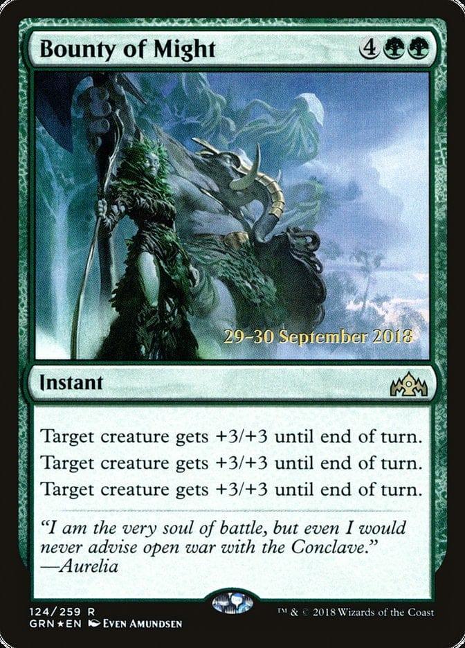 Magic: The Gathering MTG Single Bounty of Might  [Guilds of Ravnica Prerelease Promos]