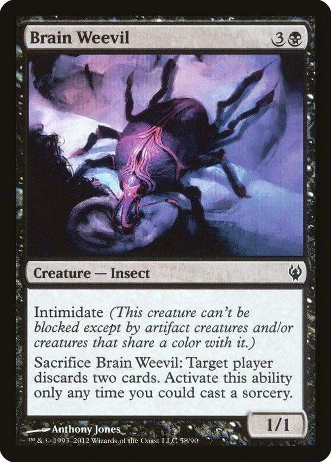 Magic: The Gathering MTG Single Brain Weevil [Duel Decks: Izzet vs. Golgari]