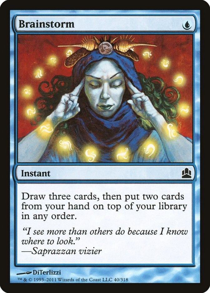 Magic: The Gathering MTG Single Brainstorm [Commander 2011]