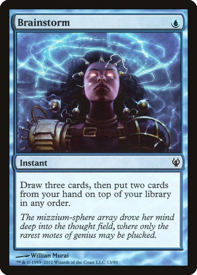 Magic: The Gathering MTG Single Brainstorm [Duel Decks: Izzet vs. Golgari]