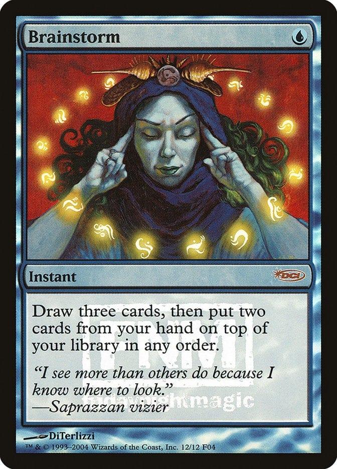 Magic: The Gathering MTG Single Brainstorm [Friday Night Magic 2004]