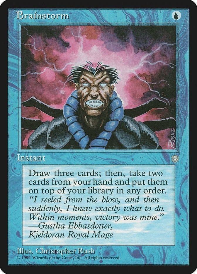 Magic: The Gathering MTG Single Brainstorm [Ice Age]