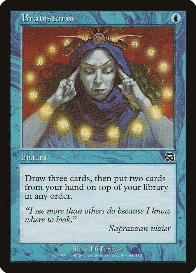Magic: The Gathering MTG Single Brainstorm [Mercadian Masques]