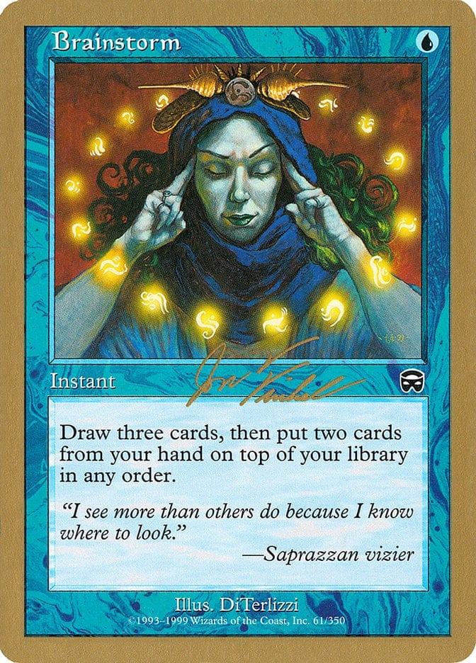 Magic: The Gathering MTG Single Brainstorm [World Championship Decks 2000]