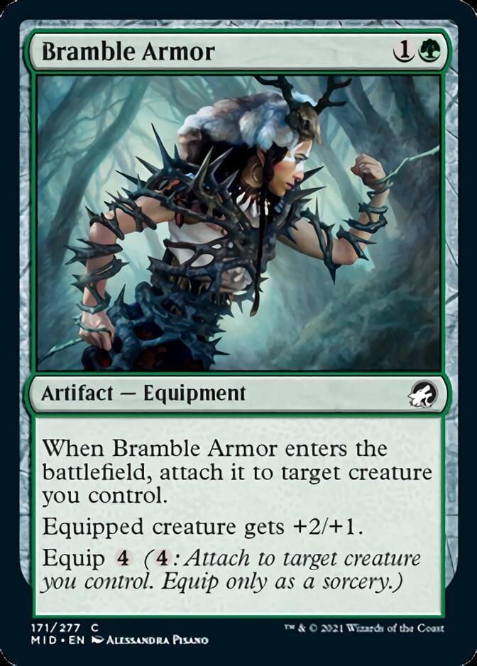 Magic: The Gathering MTG Single Bramble Armor [Innistrad: Midnight Hunt]