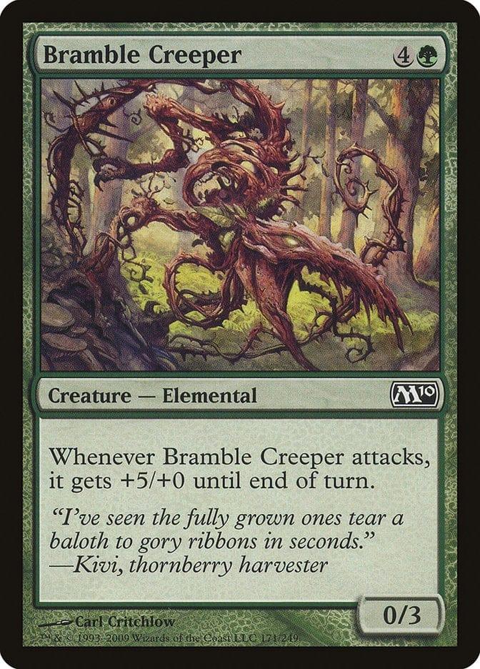 Magic: The Gathering MTG Single Bramble Creeper [Magic 2010]