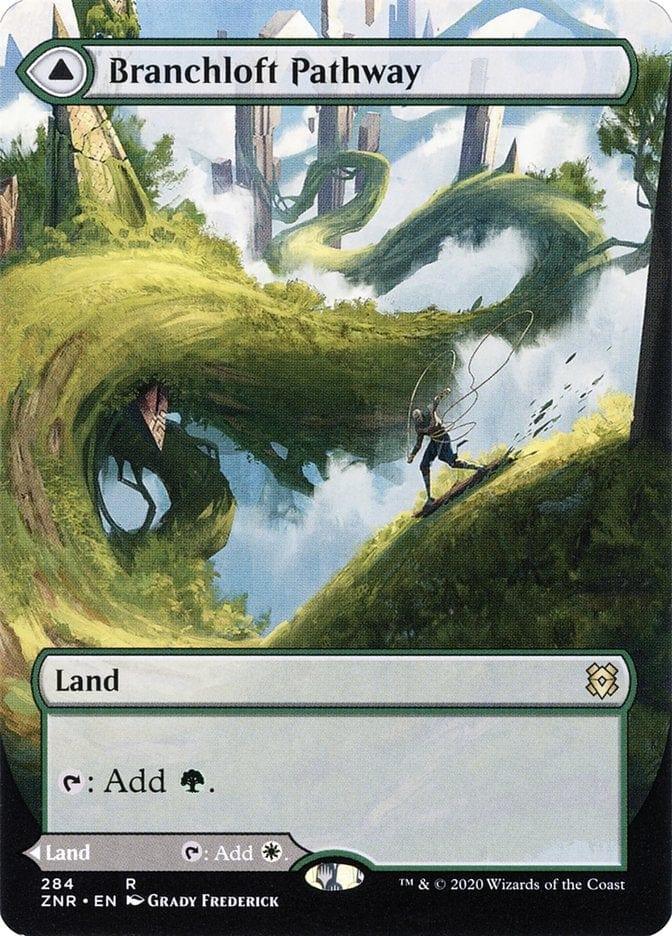 Magic: The Gathering MTG Single Branchloft Pathway // Boulderloft Pathway (Extended) [Zendikar Rising Extended Art]