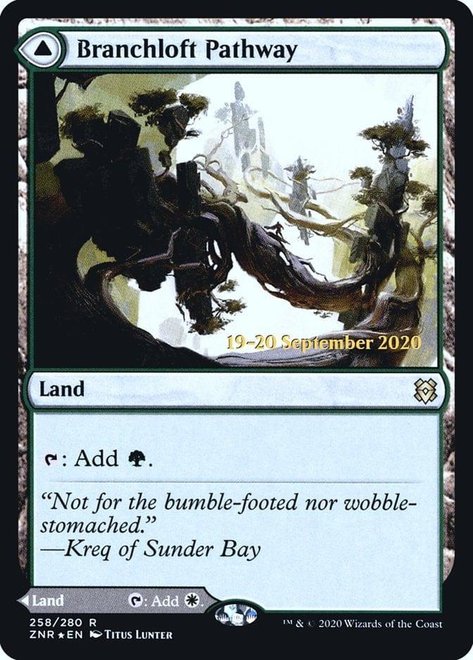 Magic: The Gathering MTG Single Branchloft Pathway // Boulderloft Pathway [Zendikar Rising Prerelease Promos]
