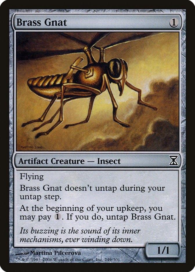 Magic: The Gathering MTG Single Brass Gnat [Time Spiral]