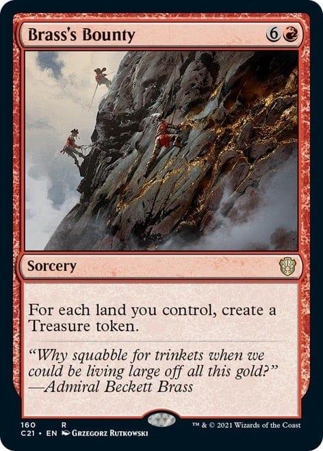 Magic: The Gathering MTG Single Brass's Bounty [Commander 2021]