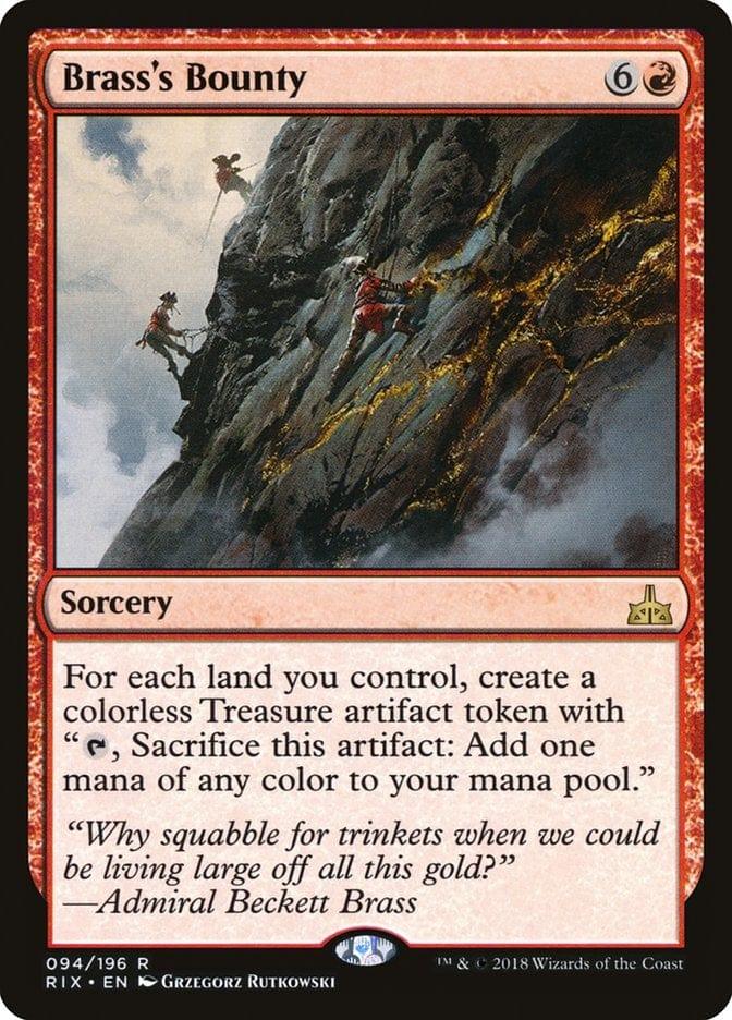 Magic: The Gathering MTG Single Brass's Bounty [Rivals of Ixalan]