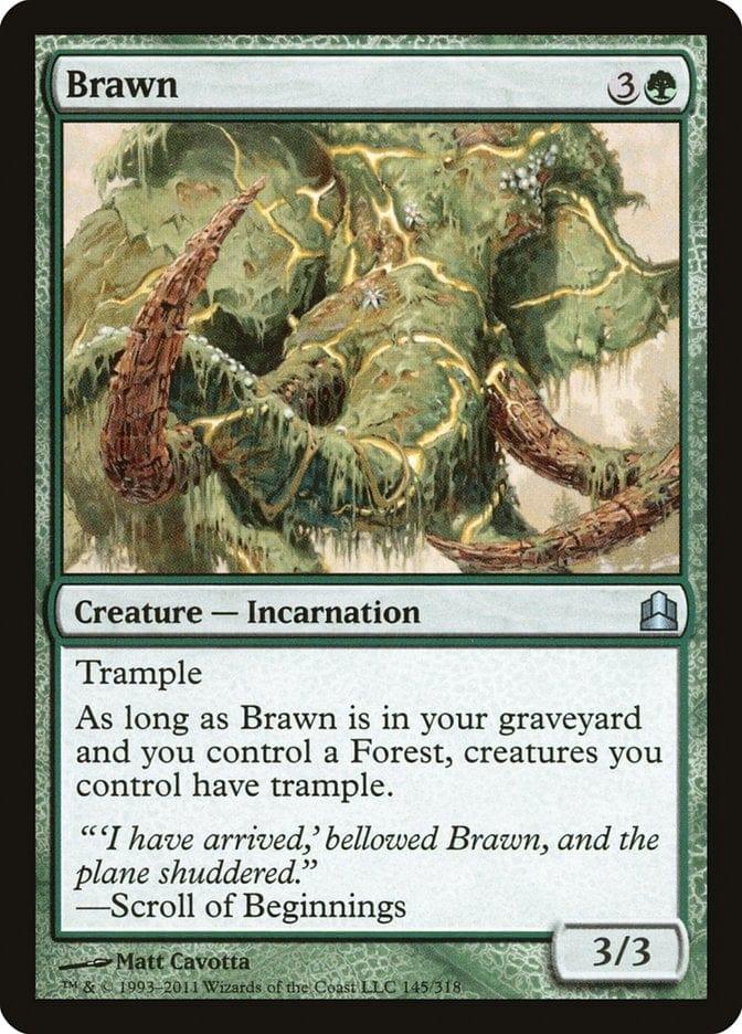 Magic: The Gathering MTG Single Brawn [Commander 2011]