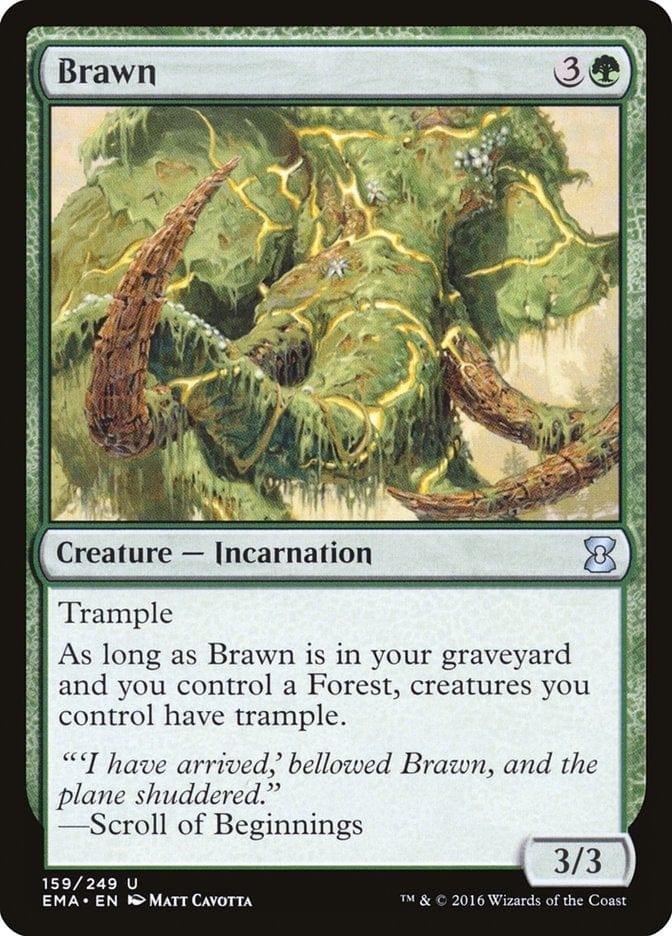 Magic: The Gathering MTG Single Brawn [Eternal Masters]