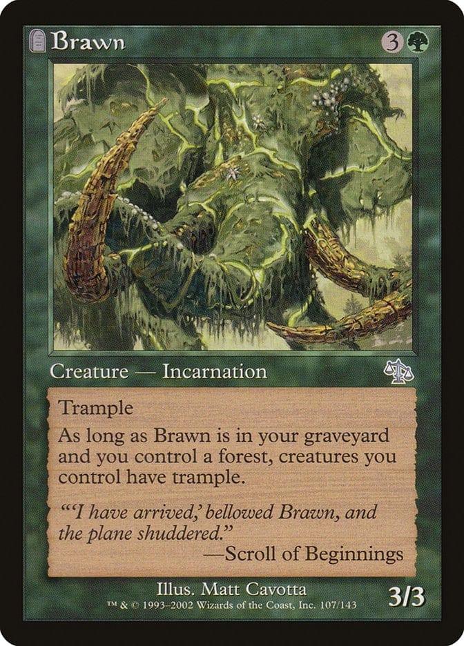 Magic: The Gathering MTG Single Brawn [Judgment]