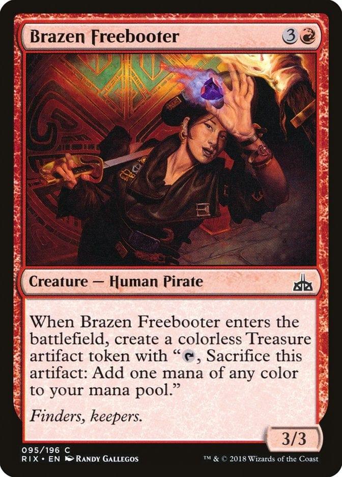 Magic: The Gathering MTG Single Brazen Freebooter [Rivals of Ixalan]