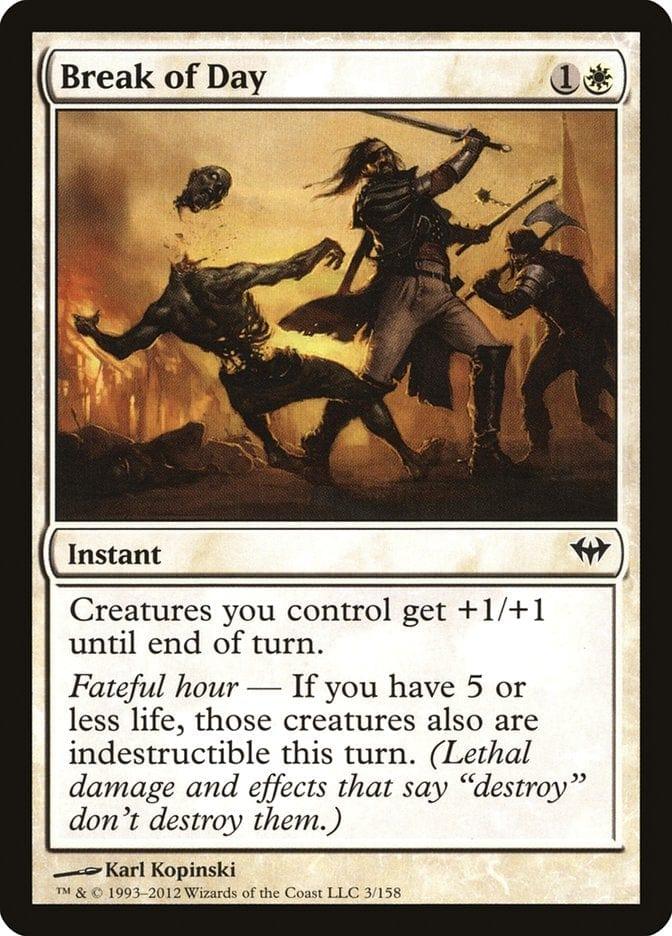 Magic: The Gathering MTG Single Break of Day [Dark Ascension]