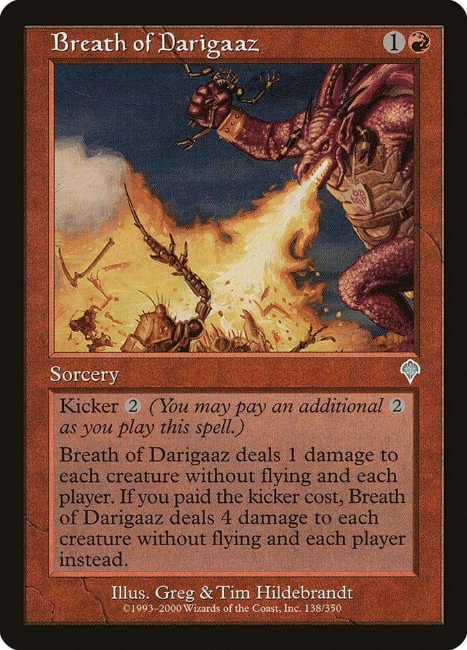 Magic: The Gathering MTG Single Breath of Darigaaz [Invasion]