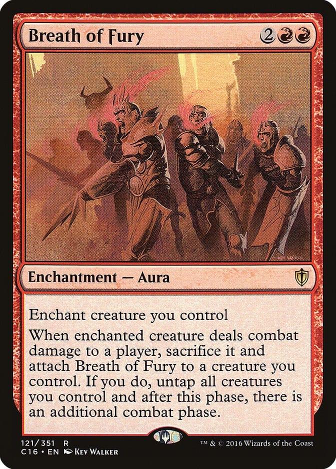 Magic: The Gathering MTG Single Breath of Fury [Commander 2016]