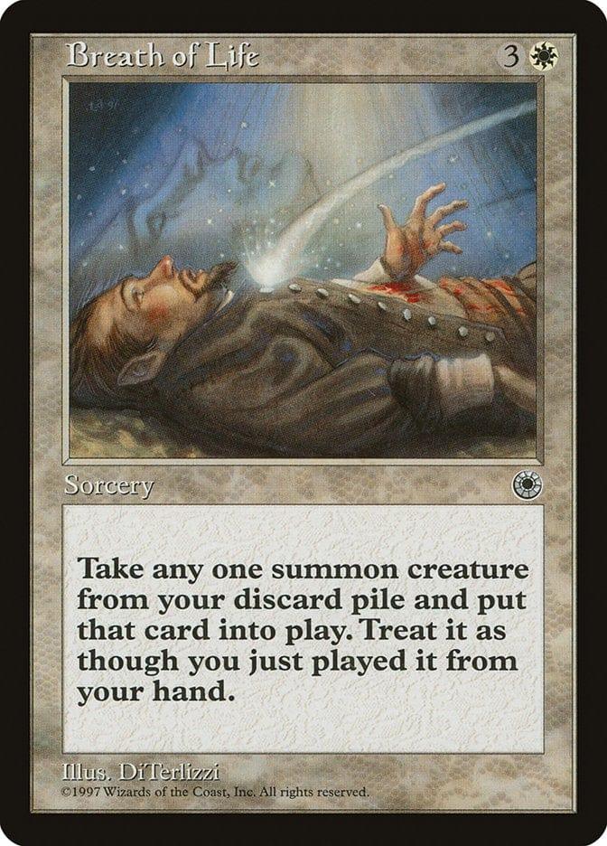 Magic: The Gathering MTG Single Breath of Life [Portal]