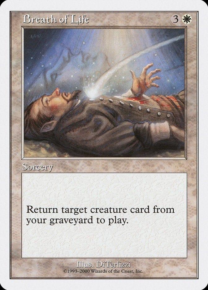 Magic: The Gathering MTG Single Breath of Life [Starter 2000]