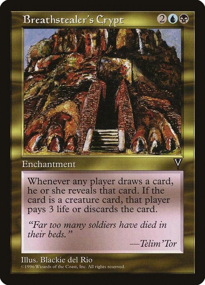 Magic: The Gathering MTG Single Breathstealer's Crypt [Visions]