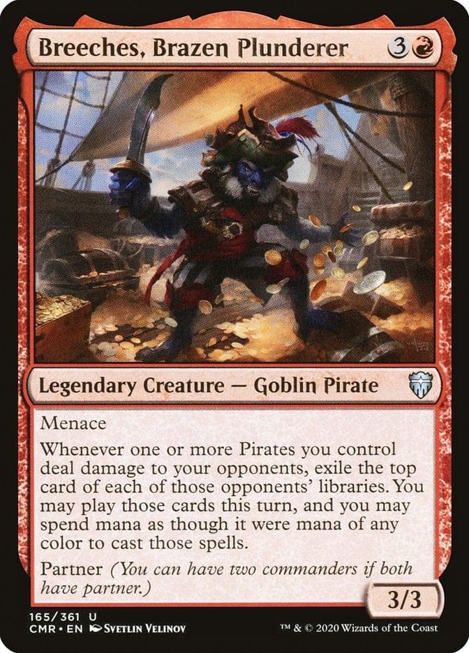Magic: The Gathering MTG Single Breeches, Brazen Plunderer [Commander Legends]