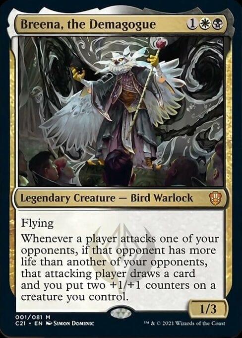 Magic: The Gathering MTG Single Breena, the Demagogue [Commander 2021]
