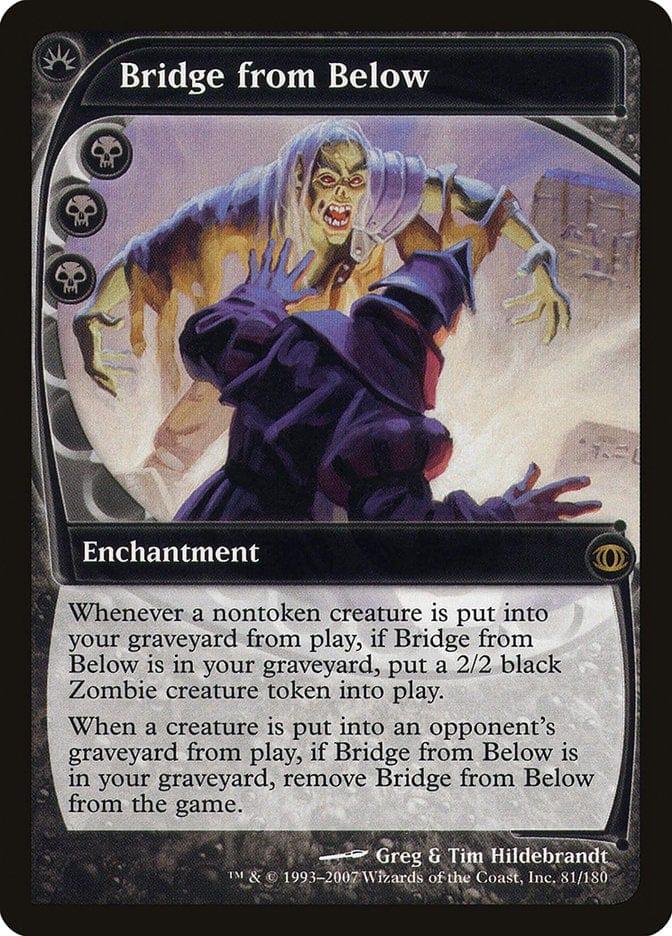 Magic: The Gathering MTG Single Bridge from Below [Future Sight]