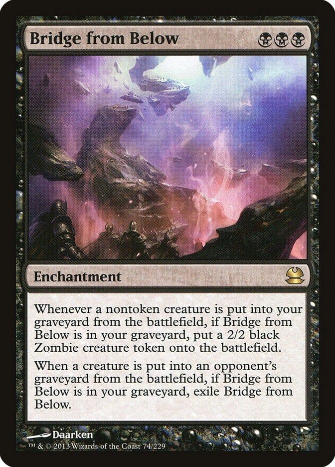 Magic: The Gathering MTG Single Bridge from Below [Modern Masters]