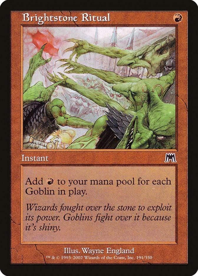 Magic: The Gathering MTG Single Brightstone Ritual [Onslaught]