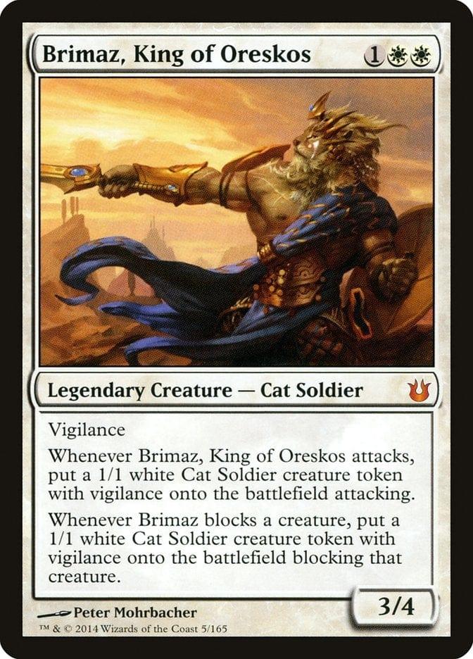 Magic: The Gathering MTG Single Brimaz, King of Oreskos [Born of the Gods]